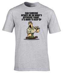 Funny Military Humour T Shirt What’s Offensive Today Veteran Army Gift