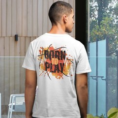 Men Printed classic fit round neck T-shirt Casual and Stylish