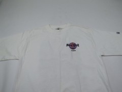 VTG Hard Rock Cafe Paris T-Shirt Mens Large Heavy Tee Spellout Logo Retro