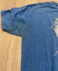 Timberland Blue Graphic Branded Mountains & Boot T-Shirt – Men’s Extra Large XL