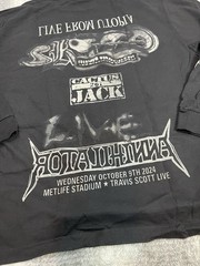Travis Scott Eidol Long Sleeve T-Shirt In black