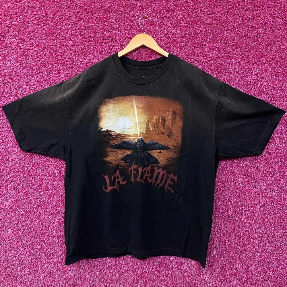 Travis Scott Cactus Jack ” La Flame” Coachella Exclusive T-Shirt 2XL