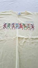 VTG CAL CRU MENS SHORT SLEEVE GECKO XL COTTON TSHIRT USA POLYESTER COTTON