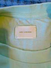 Aime Leon Dore ALD SS22 Dimebag Long Sleeve Pocket Tee T-Shirt Misty Jade Mint