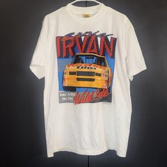 Vtg 1993 Ernie Irvan Kodak Film Nascar Racing Wild Side T Shirt Men’s L Rare NWT
