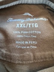 Tommy Bahama NEW Bali Skyline XXL Short Sleeve tees. lot of 3, 100% Pima Cotton