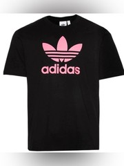 Men’s Adidas Originals Trefoil T-shirt Black Pink