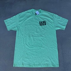 Pet Selfie Mens Mint Green Graphic T-Shirt Cat Dog Security Cam 600-2310 NWT L