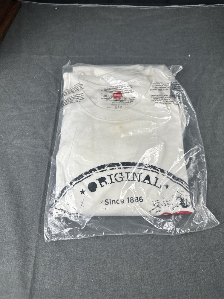 Coca Cola Shirt White Sz 3XL Hanes Tshirt Coke – New with Coke Spots