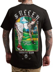 Sullen Men’s Nice Putt Short Sleeve Premium T-shirt Tattoo Girl Golfing Tee FORE
