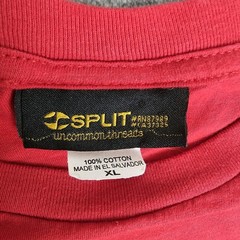 Split skateboards shirt y2k vintage 90s Corey Duffel XL