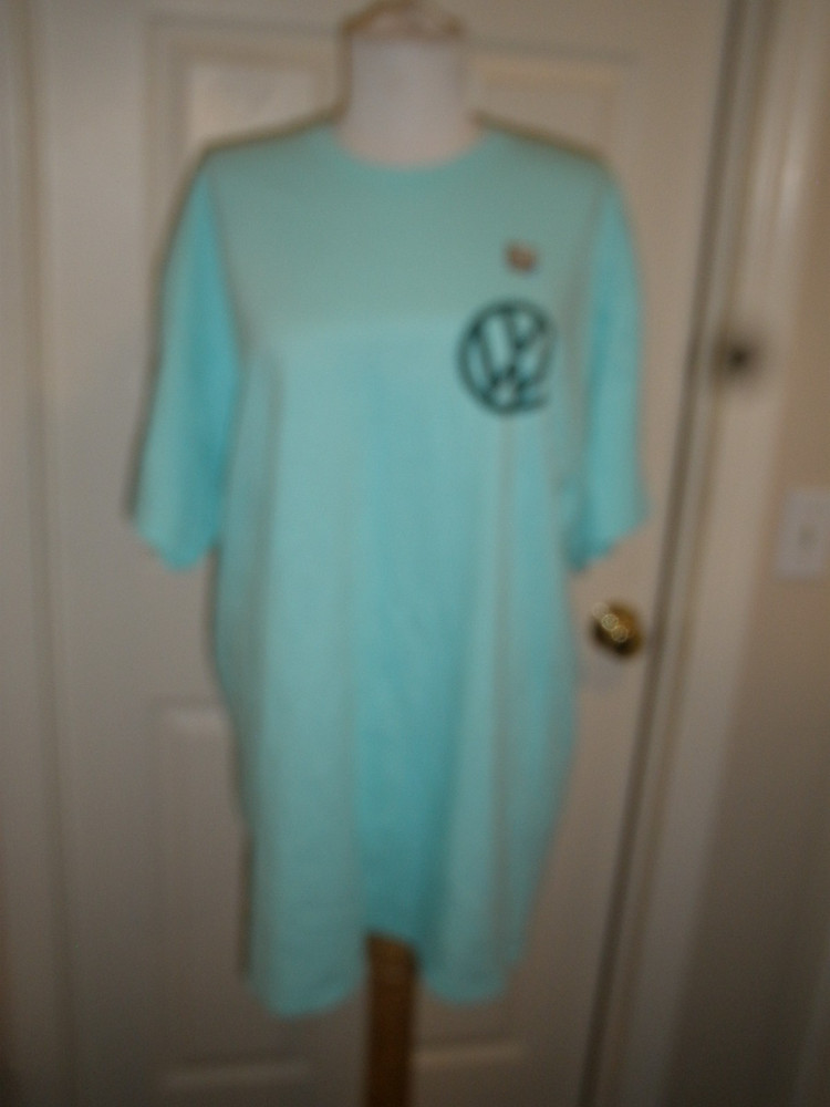 New Adult T-shirt Volkswagen XL Mint Color Official Licensed Beach Surfing (57)