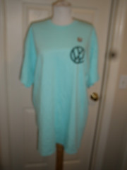 New Adult T-shirt Volkswagen XL Mint Color Official Licensed Beach Surfing (57)