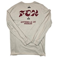 Fox Racing Long Sleeve T-Shirt Mens XL Tan Graphic Shepherds to the Unknown