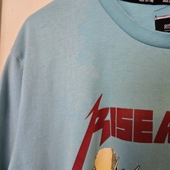 Rise As 1ne Green Graphic Adult T-Shirt MED Preowned Fair (See Description)