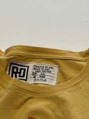 Bruce Lee Roots Of Fight T Shirt XXL 2XL 100% Cotton Yellow 146004