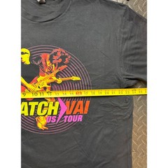 Joe Satriani Steve Vai Satch/Vai US Tour 2024 T-Shirt Black XL Gildan Softstyle