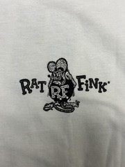 Men’s Ed Big Daddy Roth Rat Fink Wild Child Hot Rod White Cotton T-Shirt S-3XL