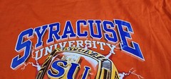 Syracuse Orangeman 2003 NCAA Championship Ring Mens 2XL Vintage T Shirt