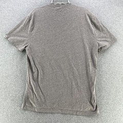 Penguin Mens T-Shirt Large L Binocular Logo Gray Short Sleeve Blended Fabric