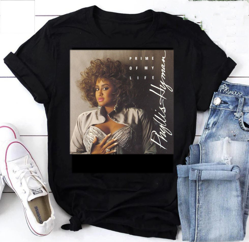 Vtg Phyllis Hyman Prime of My Life Tee Shirt All Size S2345XL LL869
