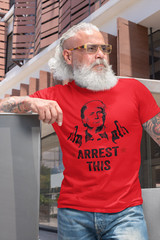 Trump 2024 Supporter T-shirt Arrest This Political Satire Funny Trump Shirts