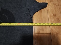 The North Face Shirt Mens Size Medium Black Big Logo Graphic T-Shirt Tee Outdoor