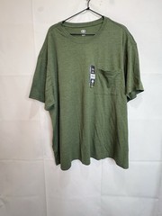 Athletic Works Men’s Green Tri Blend Crewneck Short Sleeves T- Shirt