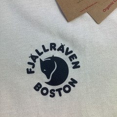 Fjallraven Kanken T-Shirt Boston Chalk White Organic Cotton Unisex XXL NWT
