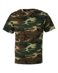 Men’s Camo short sleeve T-Shirt 6 patterns Sm To 4x
