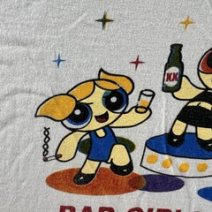 Vintage Powerpuff Girls Shirt Mens Large All Good Girls Go To Heaven Cancun Y2K