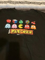 Brisco Vintage Black Graphic Clothing Pacman 2006 Retro Game Vintage Shirt XL