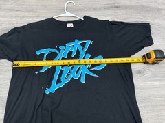 (original) Vintage Dirty Looks – BLUE TEQUILLA “bottoms up” XL T-Shirt (RARE!)