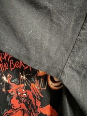 Iron Maiden Men’s Black Eddie Graphic The Number of the Beast T-Shirt Size XXL