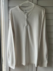 Lot of 4 – All In Motion Waffle Knit Henley Long Sleeve Shirt Bundle – Size XL