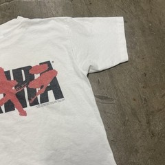 AKIRA 1988 vintage T-shirt Fashion Victim White Anime M RARE VARIATION