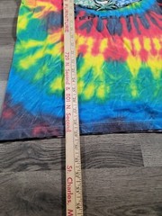 Vintage 90s Venice Beach Florida Shirt Medium Tie Dye Wild Oats Resort Tourist