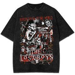 The Lost Boys 1987 Vampire Horror Movie Santa Carla Graphic Vintage T-Shirt