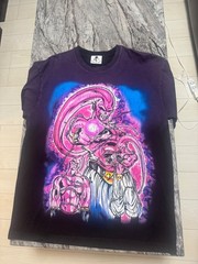 Warren Lotas Dragon Ball Z Majin Buu Black Tee Size Large