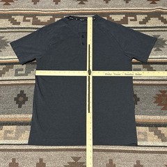 Public Rec Go-To Henley Mens Medium Stretch Performance Shirt C9