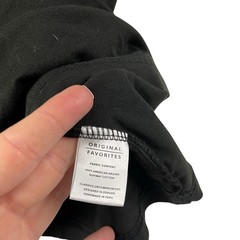 Original Favorites 100% Organic Cotton T Shirt Black 01