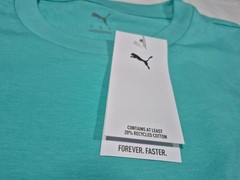 Puma Mens ESS # 1 Training Sports -Faster Tank Training Tank top Aquatic Blue