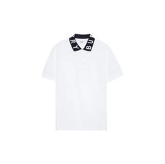 Burberry LOGO Print Polo Shirt Men’s White