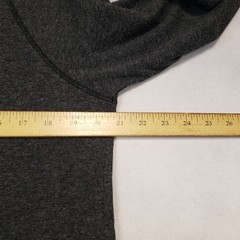 Faherty Cloud Cotton Henley Shirt Men Medium Gray Long Sleeve Cotton Modal Blend