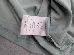 New Free Fly Lazy Tides Pocket Tee Mens Size Small TShirt Green