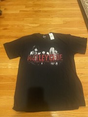 Motley Crue Shout .at .the Devil T Shirt Size Large Brisco Apparel