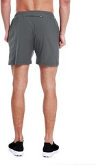 EZRUN Men’s 5 Inches Running Workout Shorts Quick Dry Lightweight Small, Grey