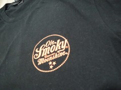 FC7 District Ole Smoky Tennessee Moonshine Rat Rod Pedal to Medal T-Shirt Med