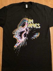 Jim James Shirt Size L Black Psychedelic Yim Yames My Morning Jacket