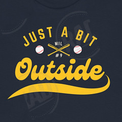 NEW Bob Uecker Tribute Shirt RIP Uecker Brewers Shirt Just A Bit Outside T Shirt